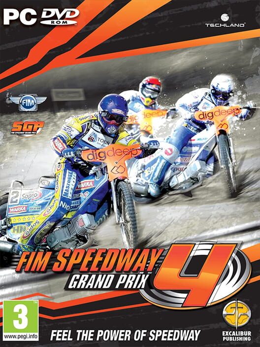 FIM Speedway Grand Prix 4 borítókép