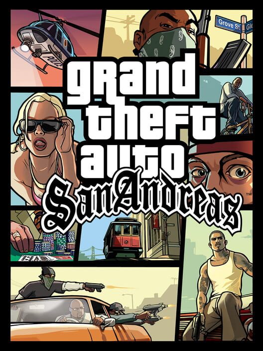 Grand Theft Auto: San Andreas borítókép