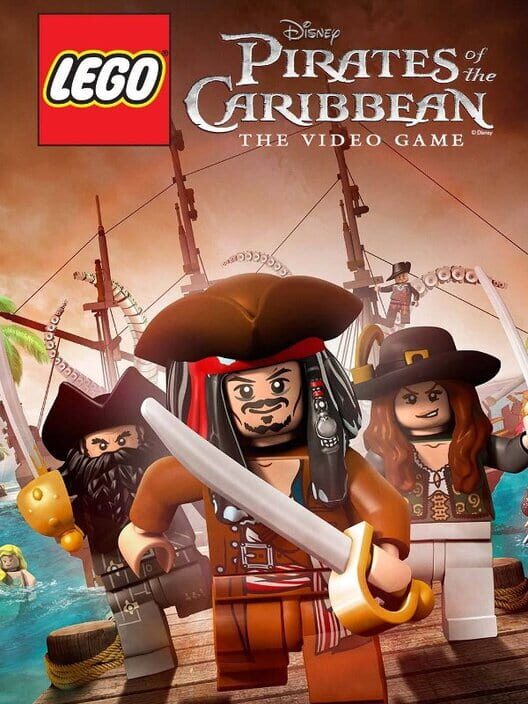 Lego Pirates of the Caribbean borítókép