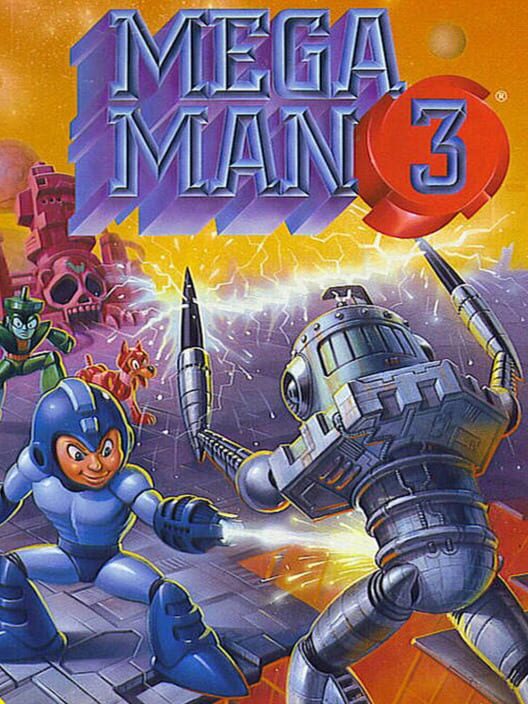 Mega Man 3 borítókép