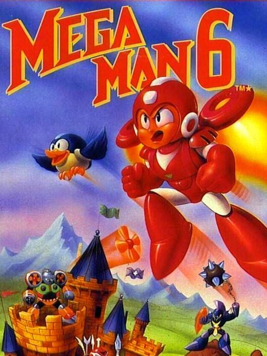 Mega Man 6 borítókép