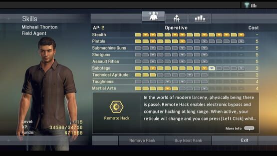 Alpha Protocol képernyőkép 2