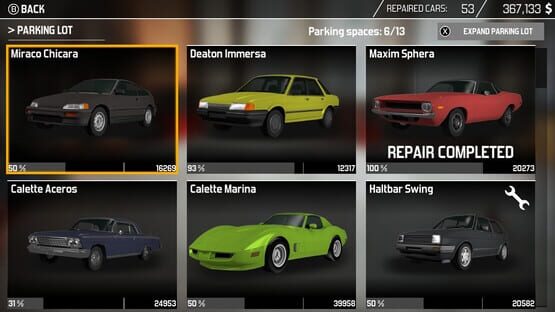 Car Mechanic Simulator képernyőkép 2