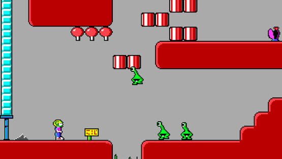 Commander Keen in Invasion of the Vorticons: Marooned on Mars képernyőkép 1