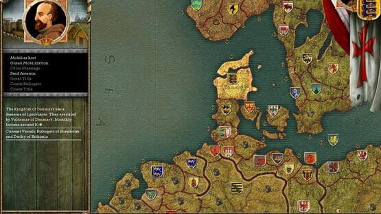 Crusader Kings képernyőkép 1