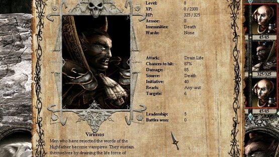 Disciples II: Servants of the Dark képernyőkép 1