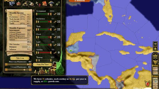 Europa Universalis III: In Nomine képernyőkép 3