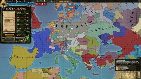 Europa Universalis III képernyőkép 1