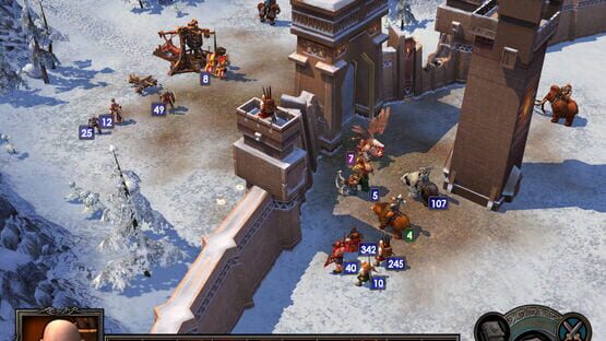 Heroes of Might and Magic V: Hammers of Fate képernyőkép 3