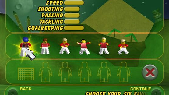 Lego Soccer Mania képernyőkép 2
