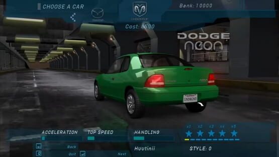 Need for Speed: Underground képernyőkép 5