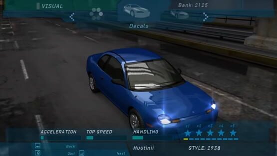 Need for Speed: Underground képernyőkép 9