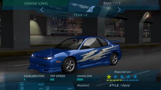 Need for Speed: Underground képernyőkép 10