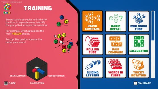 Professor Rubik's Brain Fitness képernyőkép 2