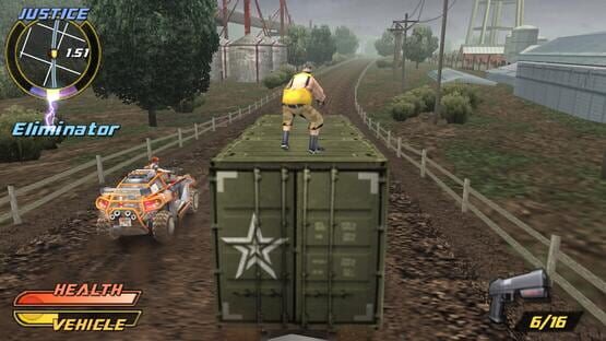 Pursuit Force: Extreme Justice képernyőkép 8