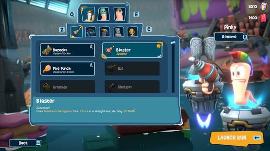 Worms Galactic Tactics képernyőkép 3