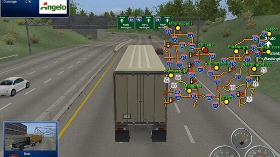 18 Wheels of Steel: Across America képernyőkép 2