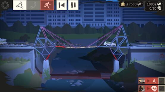 Bridge Constructor: The Walking Dead képernyőkép 1