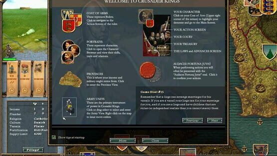 Crusader Kings képernyőkép 2
