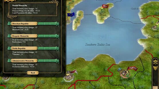 Europa Universalis III képernyőkép 3