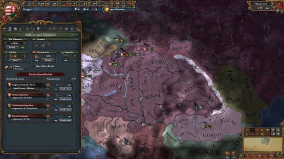 Europa Universalis IV képernyőkép 1