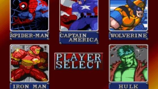 Marvel Super Heroes in War of the Gems képernyőkép 1