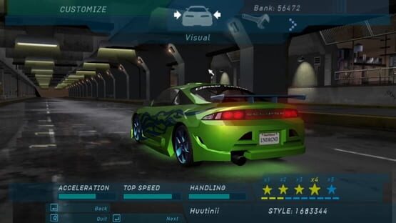 Need for Speed: Underground képernyőkép 11