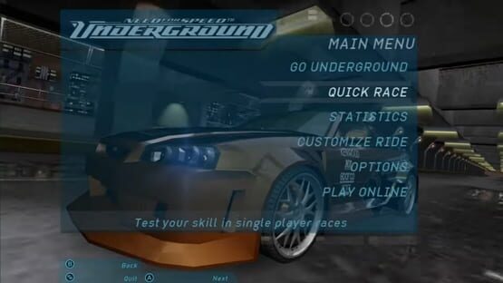 Need for Speed: Underground képernyőkép 16