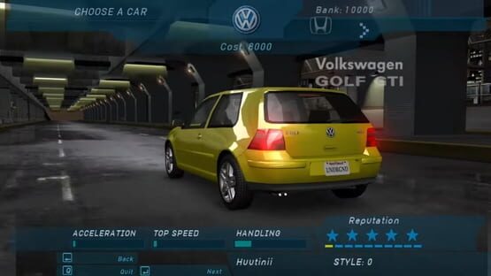 Need for Speed: Underground képernyőkép 3