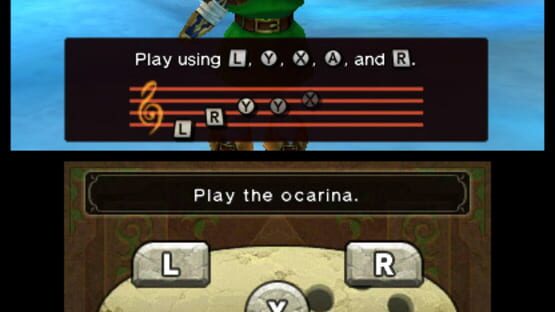 The Legend of Zelda: Ocarina of Time 3D képernyőkép 1