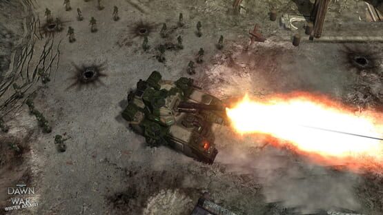 Warhammer 40,000: Dawn of War - Winter Assault képernyőkép 1