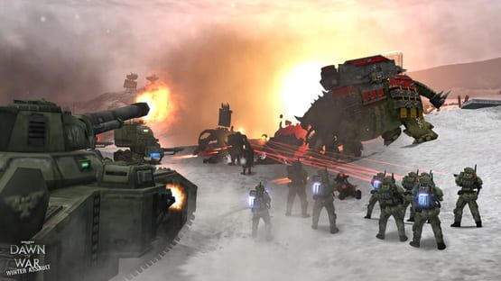 Warhammer 40,000: Dawn of War - Winter Assault képernyőkép 4