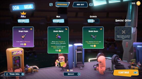 Worms Galactic Tactics képernyőkép 8